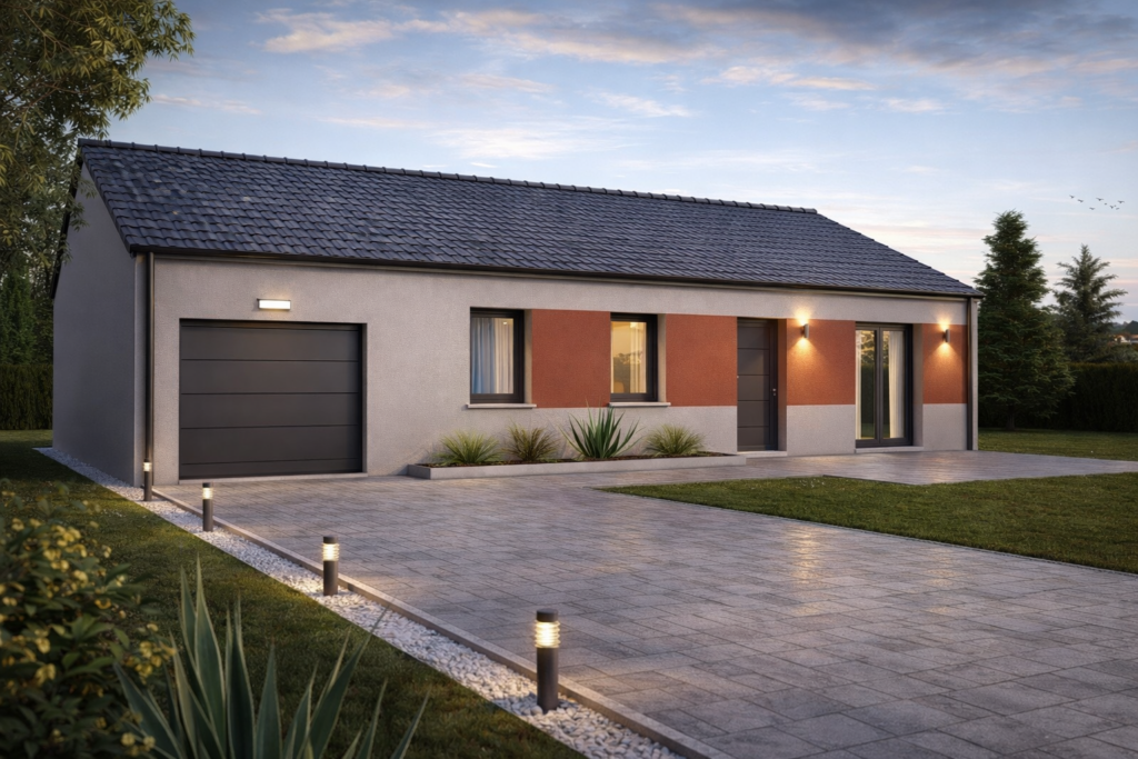 maison neuve plain pied