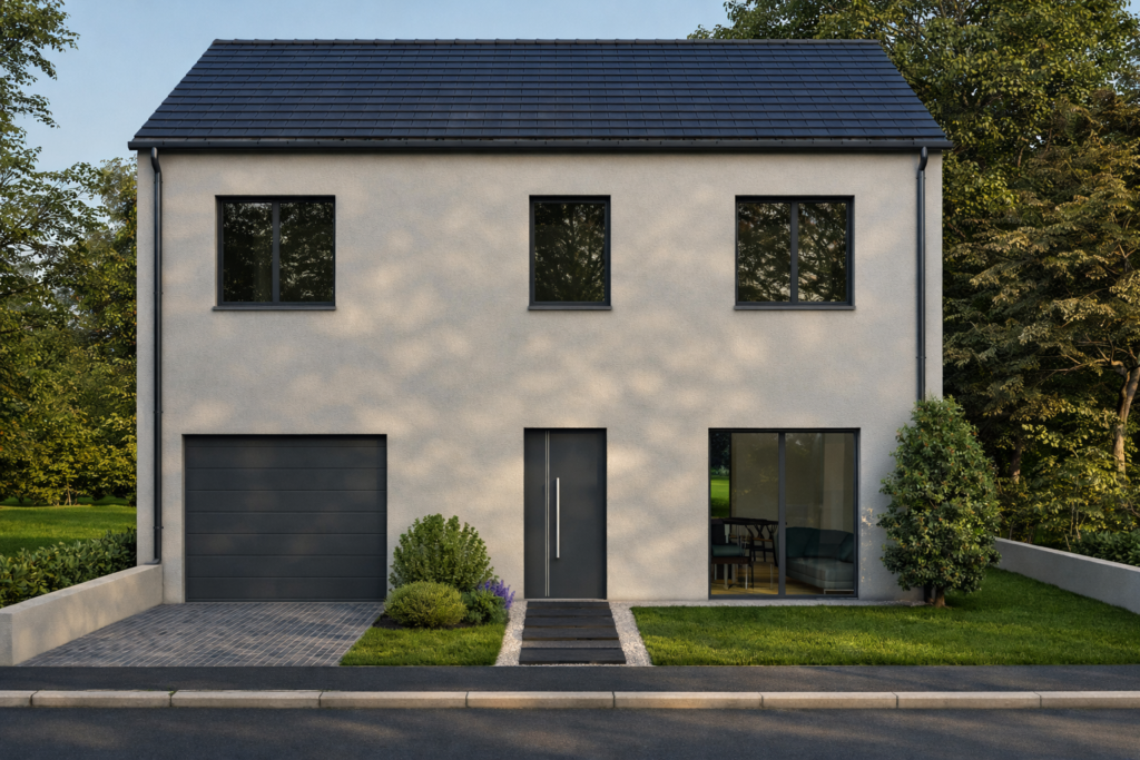 maison neuve à étage