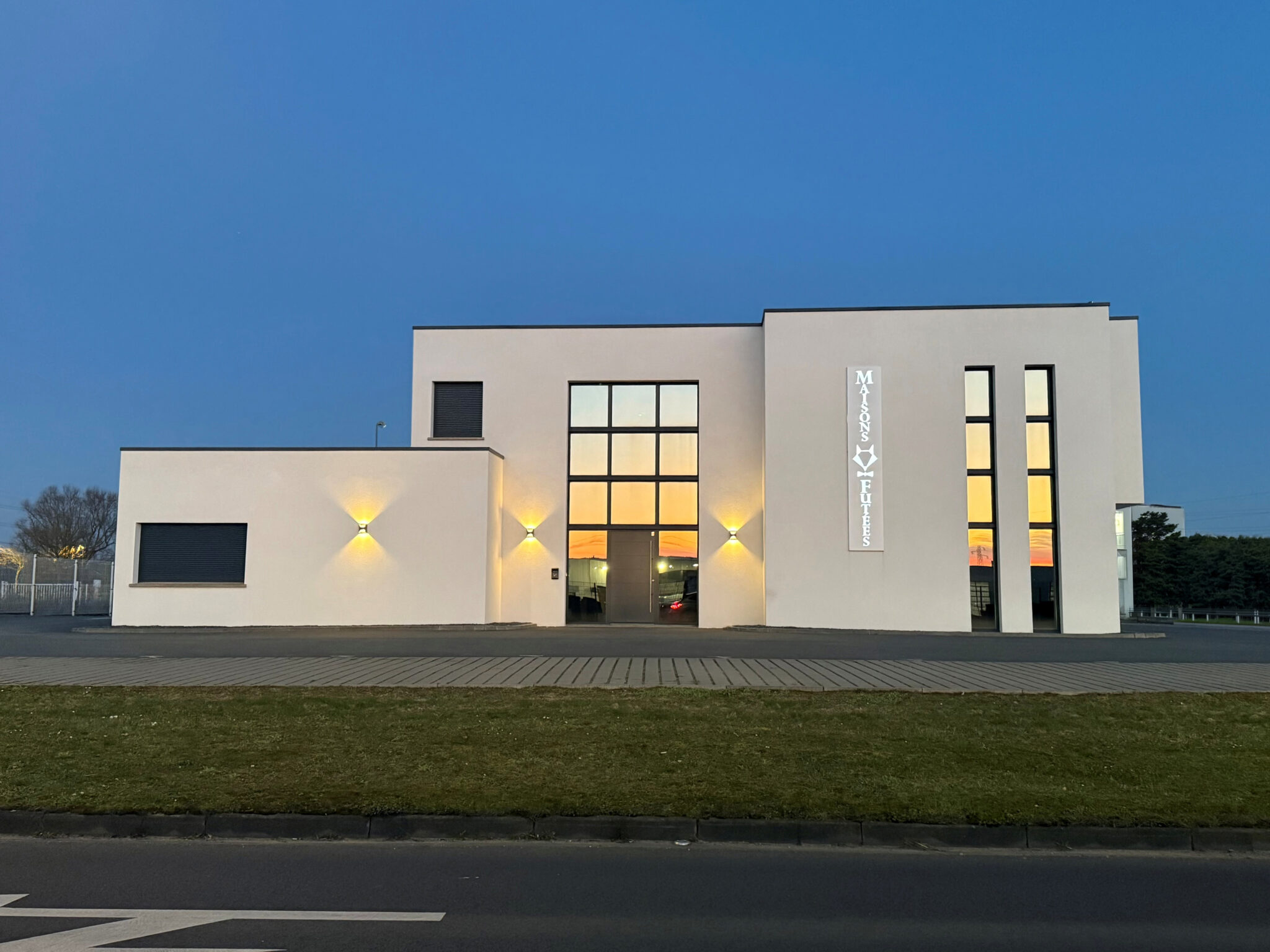 Façade de l’agence Maisons Futées de Metz à La Maxe
