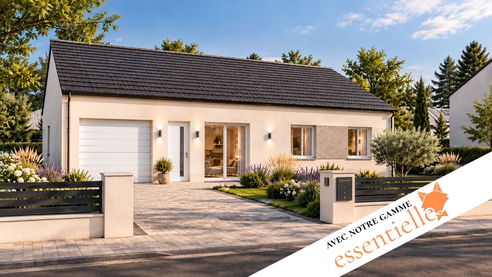 Maison contemporaine à étage proposée par Maisons Futées à Faulquemont
